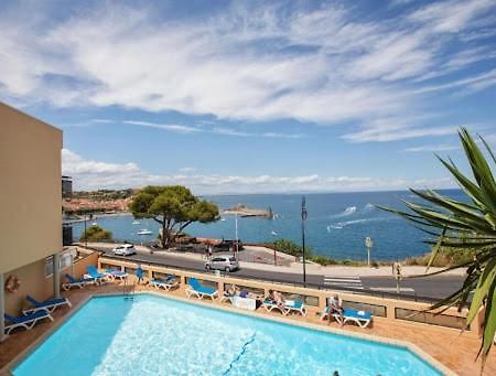 Vue Imprenable - Piscine - Parking Prive - Terrasse - Collioure 아파트 외부 사진