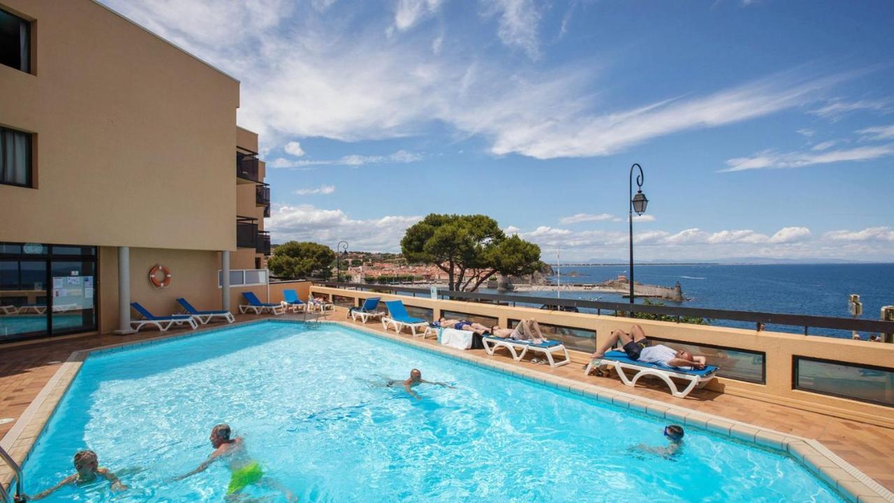 Vue Imprenable - Piscine - Parking Prive - Terrasse - Collioure 아파트 외부 사진