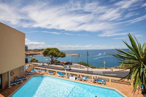 Vue Imprenable - Piscine - Parking Prive - Terrasse - Collioure 아파트 외부 사진